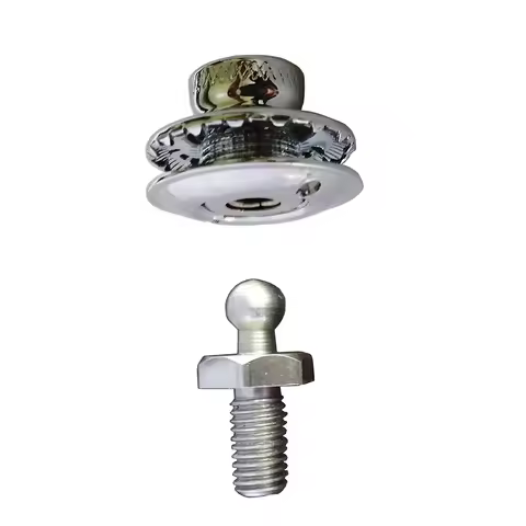 5 Sets Boat Canvas Snaps Fastener Strong Solution Upper/ Lower Part M5 x 10mm Chrome Plated for Boat