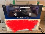 特價  *AUTOart 1/18 舊版合金 BMW Mini Cooper Racing Green 模型 車