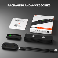 COOSPO H9Z Heart Rate Monitor Chest Strap Bluetooth 5.0 ANT+ ECG HRM Rechargeable 50H Battery 5-Colo