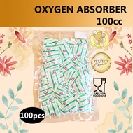 Oxygen Absorber 100cc / 100型食品脱氧剂 (+-100pcs per pack)