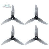2Pairs 3525-3 3-Blade PC Propeller 1.5mm Three-Hole for 1806-2004 Motor for FPV Freestyle 3.5inch To