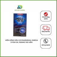 Pharmekal Omega 3 Fish Oil 1000mg 100 tablets