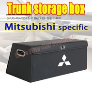 Mitsubishi car storage box trunk storage box foldable thickened wooden storage box storage box stora