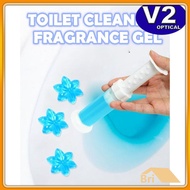 (1 Unit) Korean Toilet Bathroom Push Type Scrubble Bubble Cleaner With 13 Flowers Cleaning Click Gel Freshener Urinal Bowl Water Closet bri