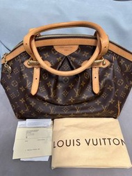 全新閒置品Louis Vuitton LV M40144水餃包手提包肩背包