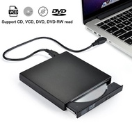 External DVD ROM Optical Drive USB 2.0 CD/DVD-ROM CD-RW Player Burner Slim Portable Reader Recorder