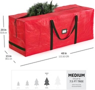 Christmas Tree Storage Bag Up To Fits 9 Ft Artificial Trees Plastic Waterproof Christmas Tree Bag Fo