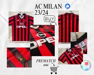 เสื้อฟุตบอลทีม เอซีมิลาน ชุดพรีแมท 23/24 AC MILAN PREMATCH 23/24 (AAA)