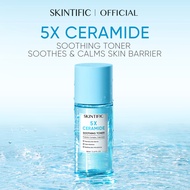 SKINTIFIC - 5X Ceramide Calendula Soothing Toner 80ml | Calming Moisture Exfoliating Brightening Ton