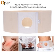 New Products 4 Size Ostomy Abdomen Belt With Stoma Elastic Prevention Care  Abdomen Belt With A Hole Unisex Ostomy Hernia Binder Brace