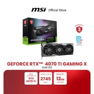 MSI GRAPHIC CARD GeForce RTX™ 4070 Ti GAMING X SLIM 12G (การ์ดจอแสดงผล)