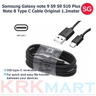 Samsung Galaxy note 9 S9 S9 S10 Plus Note 8 Type C Cable Original 1.2Meter