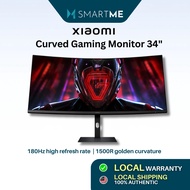 Xiaomi Curved Gaming Monitor G34WQ 34" 180Hz High Refresh Rate 1500R Golden Curvature WQHD 21:9 (344