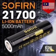 21700 Battery : 5000mAh Li-ion Rechargeable Battery - ORIGINAL from Sofirn -  High Quality & True Ca