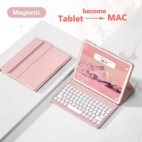 Case with Keyboard for Lenovo Tab One 2025 8.7" TB305XU for Lenovo Tab K9 8.7 Inch TB305FU Bluetooth