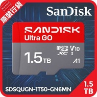 Ultra GO microSD UHS-I 1.5TB 190MB/S 記憶卡 (SDSQUGN-1T50-GN6MN)