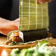 韓式料理紫菜包飯竹製壽司簾,日式海苔飯卷竹簾,24*23 cm