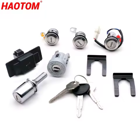1 Set Car Ignition Glove Box Spare Tire Door Lock Cylinder Key For Mitsubishi Shogun Pajero Montero