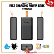 T-60 60000mAh Power Bank Fast Battery Charging Device For Emergency Use High Quality & Powerful Fast