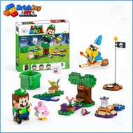 In stock 71440 Adventures with Interactive Luigi Building Blocks Fun Game Scene Model Construction T