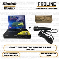 Parametrik Equalizer PROLINE RS 303 Boster karauke Stereo