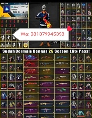 jual akun ff sultan murah