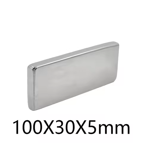 100x30x5 Powerful Magnets Strong Block Magnets For Fridge, DIY, Building, Scientific, Craft, Educati