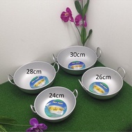 ALUMINIUM KUALI DONUT/KUALI INDIA/FRY PAN 3A