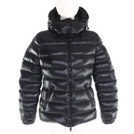 MONCLER 2022 BADY 標誌貼片連帽羽絨服，黑色，1 碼，義大利製造，正品，女款，成色極佳。