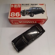 包速遞 日製 tomica F6 86 Rolls Royce Phantom tomy