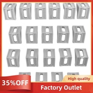 20Pcs 4040 Aluminum Corner Brackets Corner Fitting Angle 40 X 35 Connector Fastener For 4040 Industr