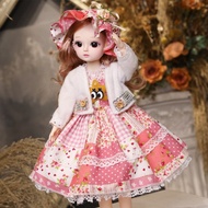 STYLE HAUL Safety 30CM Movable Joint Doll Plastic Baby Doll Girl Dress Up Toys Beautiful With Music 
