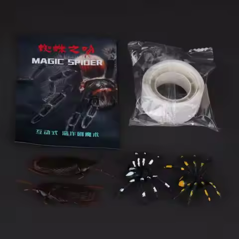 Magic Spider My Pet Boris Pro Pack by Ian Pidgeon Magic Tricks Magia Close Up Street Gimmicks Mental