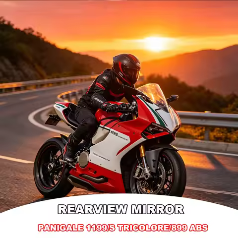 Panigale 899 Tricolore ABS Motorcycle Foldable Mirrors For PANIGALE 1199 S Rearview Mirror Rotating