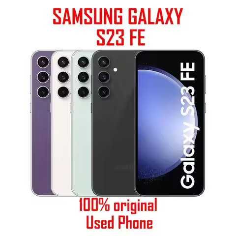 Samsung Galaxy S23 FE 5G S711 6.4" Dynamic AMOLED 8GB RAM 128/256GB ROM Snapdragon NFC Original S23 