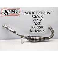 SHM EXHAUST OPEN PIPE Y125ZR 125Z Y125 RG DINAMIK KRR150 RR150 RXZ Y100 Y110 TZM PANTER TXR150 RACIN