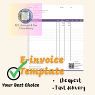 E-invoice System Automated + Batch Upload Excel Template (NOT NEED BUY SOFTWARE)- upload multiple e-