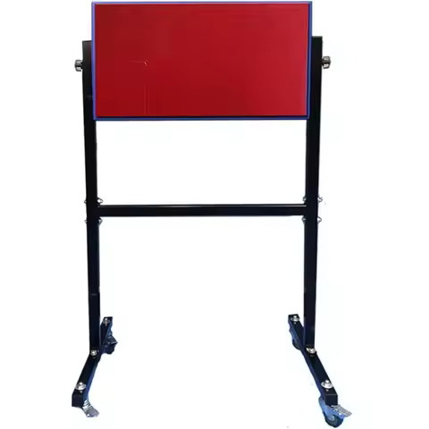 Table Tennis Rebound Board Rebounder 8 Red Rubbers,Improved 2nd Generation Pingpong Return Board Sel