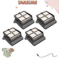 TARSURR 4PCS Vacuum Floor Cleaner Filters, ABS Grey Vacuum Filter Replacement, Easy Compatible Reusa