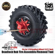 Beadlock Hub Tire Assemble Removal Tool Fits for 1/10 Wheel 1.9 2.2 in