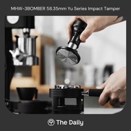 MHW-3BOMBER 58.35mm Yu Series Impact Tamper Click Force Tamper Espresso Coffee Powder Press