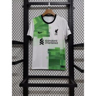 23-24 Liverpool away jersey football jersey high-quality short sleeved T-shirt fan version
