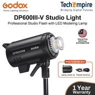 Godox DP600III-V Professional Studio Flash with LED Modeling Lamp