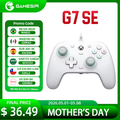 100% Original GameSir G7 SE Xbox Gaming Controller Wired Gamepad for Xbox Series X S, XSS XSX Xbox O