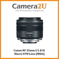 Canon RF 35mm f/1.8 IS Macro STM Lens (MSIA)