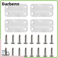 DARBEMY 4Pcs/Set Cooler Hinges, High Intensity PP Cooler Hinge Replacement, Rectangular With Screws 