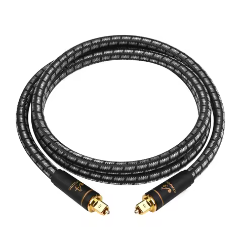 Hifi Optical Fiber Cable Hi-end Digital Optical Audio Cable PDIF HiFi Coaxial Cable for HiFi DTS Dol