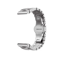 QuickFit 26mmสายสแตนเลสสุดหรูสำหรับ Garmin Fenix 8 AMOLED 47mm 51mm Mip 51mm Fenix 7 7X Pro 5Plus 6X