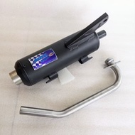 Aun Muffler pipe 1set for Mio sporty Mio soulty Mio i125 Mio soul i125 Mio M3 GT J Power pipe beat c