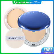 IPKN | แป้งฟินิชสกิน ชุดปกติ+รีฟิล ไม่เหนอะหนะ ชุ่มชื้น ให้ผิวเปล่งประกาย